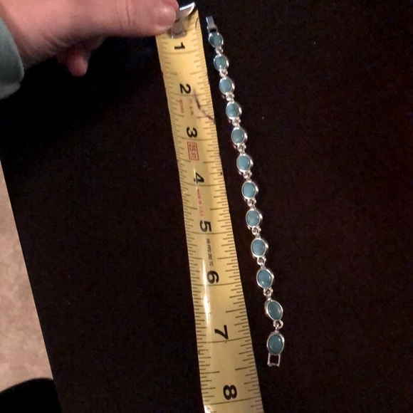 Turquoise necklace and bracelet set - Picture 12 of 12